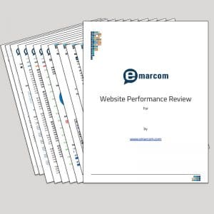 Emarcom Website Performance Review